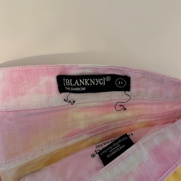 Blank NYC tie dye denim shorts - Picture 3 of 4
